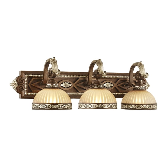 Livex Lighting Seville Bath in Palacial Bronze with Gilded Accents