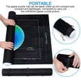 thumbnail image 3 of tredstone Puzzle Mat Household Solid Color Board Game Accessories Puzzles Storage Roll Mats Organizer Holding Tool with Printing Pattern black, 3 of 8