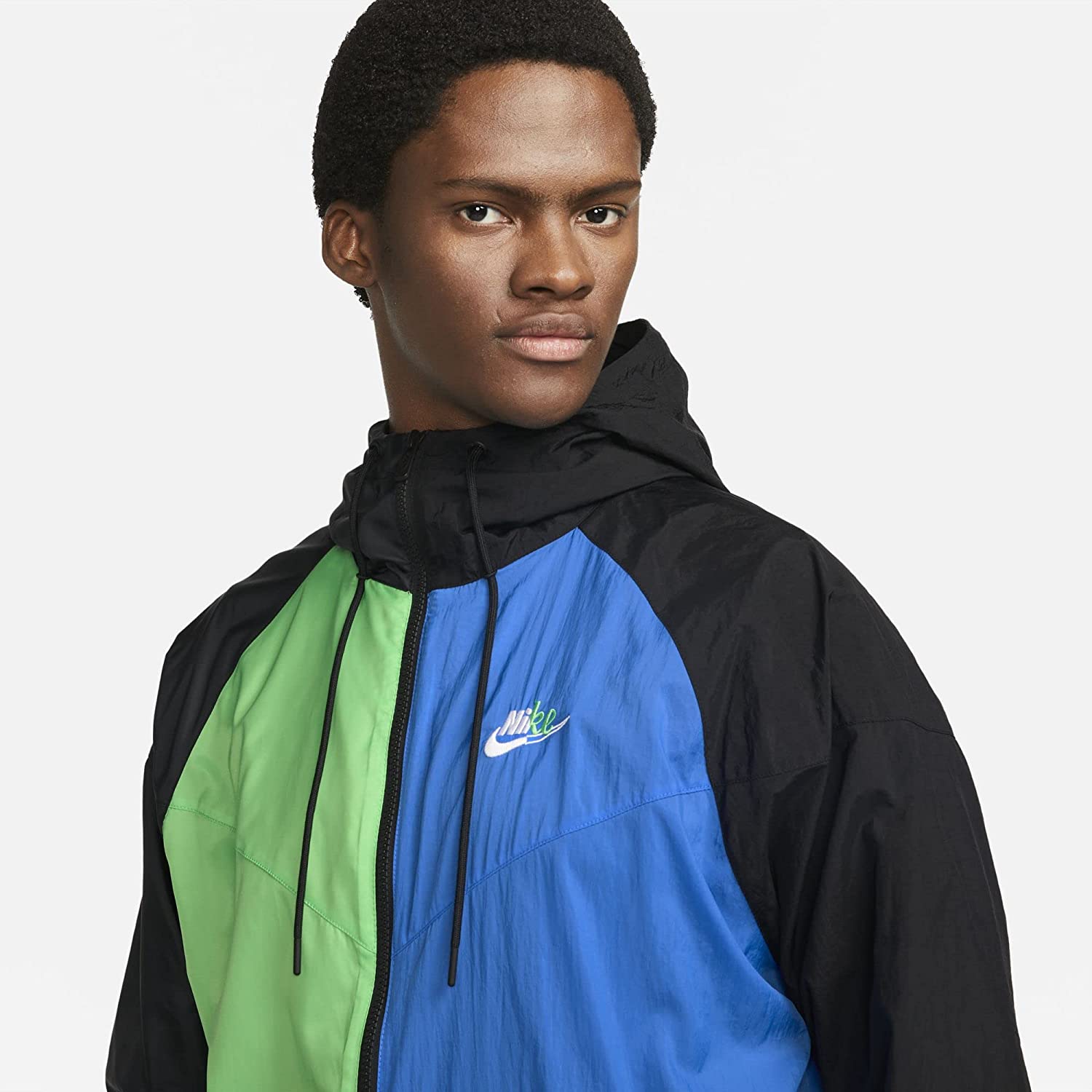 lime green nike jacket mens