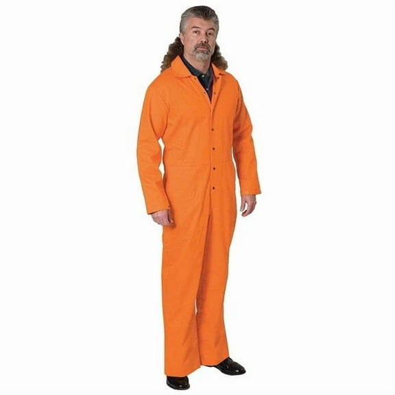 Condor FR Treated Cotton Coverall,Orange,M 5WYR5