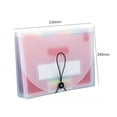 thumbnail image 2 of Colored File Folders, Expanding File Folder with Tags and Closure for Classroom, Home, Office and Travel Use, 33*24cm - white, 2 of 6