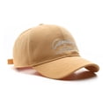 thumbnail image 1 of Men's and Women's Embroidered Baseball Caps, Vintage Washed Canvas Dad Hat with UPF Sun Protection, Adjustable Strap for Running, Workout and Outdoor Activities, 1 of 6