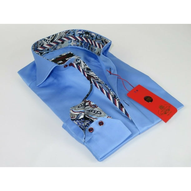 Men Axxess Egyptian Cotton wrinkle resistant Shirt European Classic 319