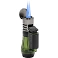 thumbnail image 2 of Palió Vesuvio Triple Jet Flame Torch Lighter, Green, 2 of 5