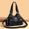 thumbnail image 3 of SPEKSEE Hobo Purses and Handbags for Women Leather Multi-Pocket Tote Bag with Zipper Daily Shoulder Bags, 3 of 8