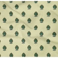thumbnail image 4 of oneOone Organic Cotton Poplin Twill Fabric Floral Block Printed Craft Fabric BTY 42 Inch Wide, 4 of 4
