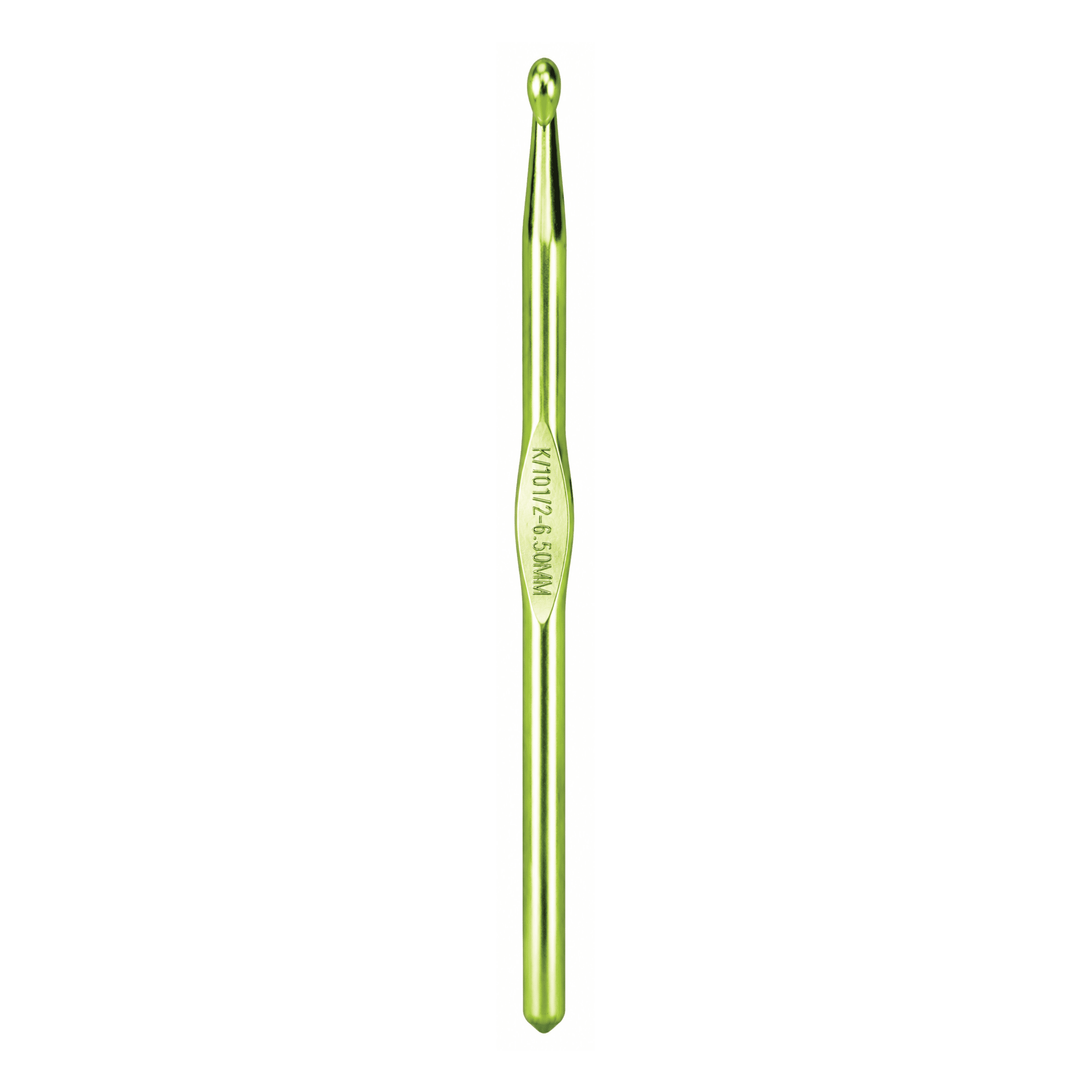 Hello Hobby Aluminum Crochet Hook, Size K, 6.5 mm