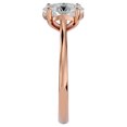 thumbnail image 6 of SuperJeweler 1 Carat Oval Shape Moissanite Solitaire Engagement Ring in 14 Karat Rose Gold, 6 of 6