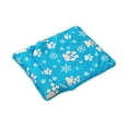 thumbnail image 2 of Pet Cooling Mat With Pillow – Gel Ice Pad For Cats & Dogs, Self-Cooling Comfort Bed, Non-Toxic, Washable & Foldable, Indoor/Outdoor, Large 19.69X25.59", 2 of 6