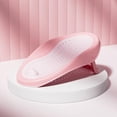 thumbnail image 4 of Baby Shower Rack Estable diseño biónico Protección de seguridad suave de usar Diseño hueco Soporte seguro para bañera interior peque Rosado SM SunniMix Estante de ducha recién nacido, 4 of 8
