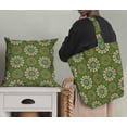 thumbnail image 5 of Soimoi Green polyester Crepe Fabric Multicolor Mandala Print Fabric by the Yard 52 Inch Wide, 5 of 5