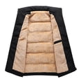 thumbnail image 4 of Chaleco de cordero grueso con forro polar para hombre y mujer, chaleco de algodón, 4 of 5