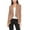 Mocha, variant on Moa Collection Women's Long Sleeve Open Front Blazer Solid Office Jacket (S-3XL)