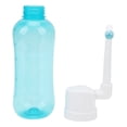 thumbnail image 2 of Bidet Portable Portable, Fort Récipient de Lavage Vaginal de Résistance au Vieillissement Apaiser le Vagin Réutilisable Bidet Portable pour la Maison Tête Droite Bleue 500ml, Coude Bleu 500ml, Droite Violette, 2 of 8