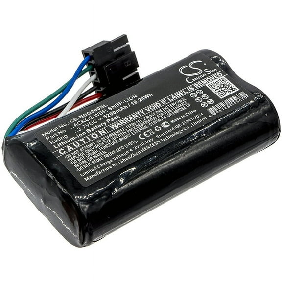 5200mAh NetScout ACKG2-WBP SNBP-LION Battery for Aircheck G2 AirCheck G2 WLAN Tester