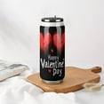 thumbnail image 5 of Happy Valentine's Day Red Heart Coffee Tavel Tumblers with Lid and Straw Stainless Steel Vacuum Insulated Mug Wine Glasses Tea Cup for Hot and Cold 500ml, 5 of 8