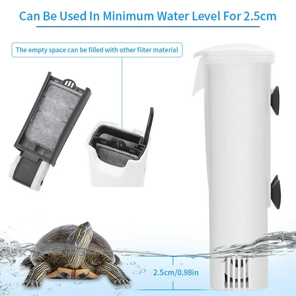 Wasserreiniger,Turtle 3w Water 200lh Filter Filters Fish Mizuh Quiet Fish