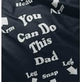 thumbnail image 5 of You Can Do This Dad Diaper Change Toddler Boy Girl T Shirt Infant Toddler Brisco Brands 12M, 5 of 6