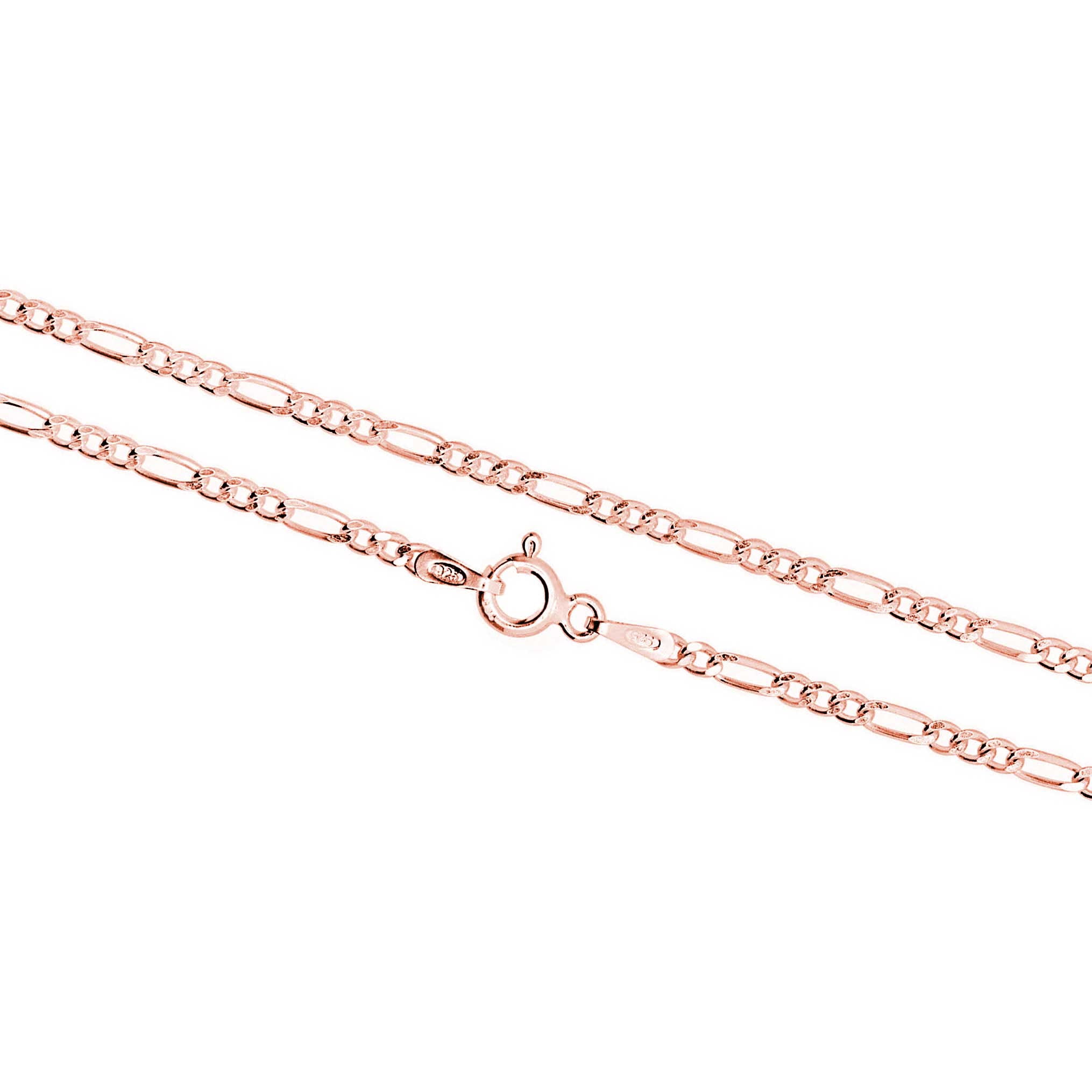2.2mm 6 Gauge Italian Figaro Chain 