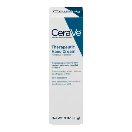 CeraVe Therapeutic Hand Cream for Normal to Dry Skin, 3 oz.