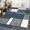 Dark Blue, variant on Hasoo 8' x 10' Light Blue Splicing Color Blocks Carpet Area Rug Living Room Bedroom Home Play Decoration Large Floor Mat