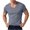 Gray1, variant on Ovzne Men's Big & Tall V-Neck Short Sleeve Athletic Basic T-Shirts Casual Slim Solid Color Stretchy Going Out Tops M-5XL