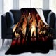 thumbnail image 1 of Couverture de pique-nique en peluche douce imprimée Twilight, jeté de canapé-lit, couverture de glouton moderne, dessin animé28150x200cm(59x78 in) zhangyuxiang unisex, 1 of 2
