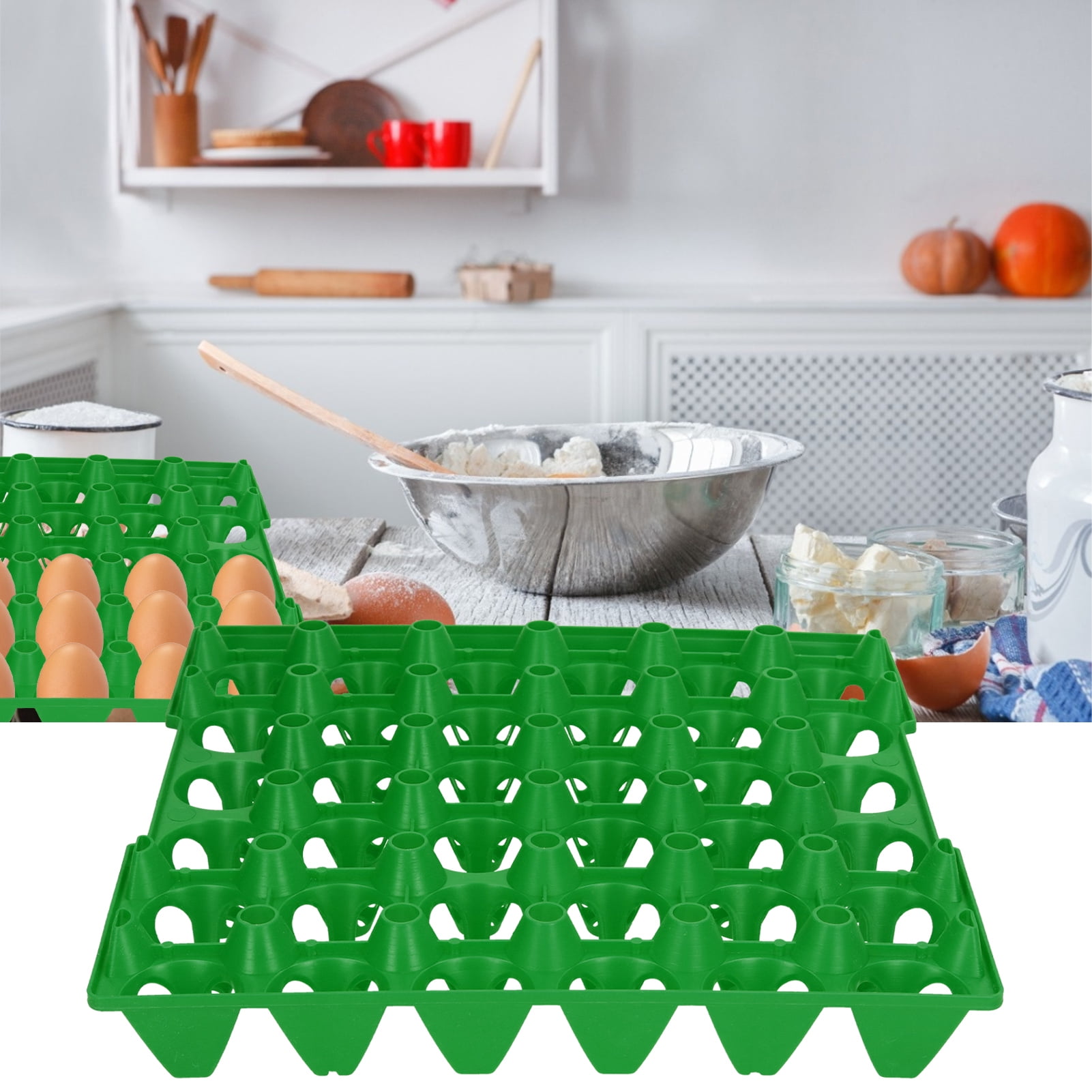 30,Egg Storage Tray, Durable Plastic Crates For <span Style="background:red">farm <span Style="background:red"></span></span> Eggs, Reusable Holder