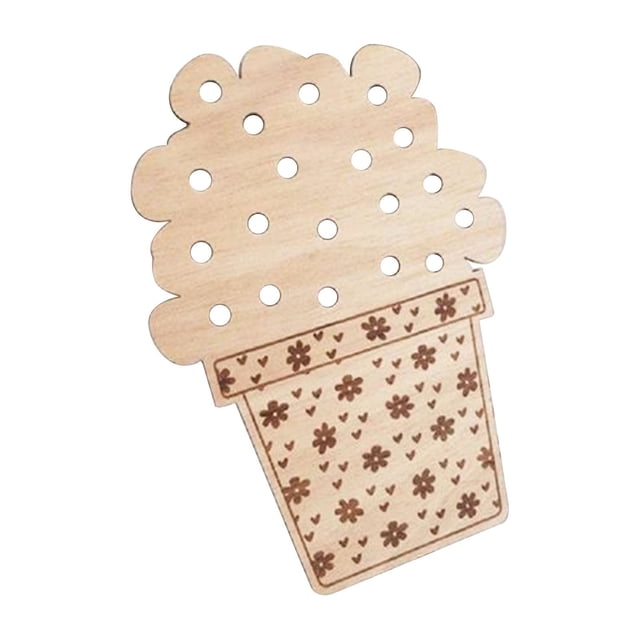 Ramiter Outdoor Flower Racks Children'S Natural Adventure Boards Wooden Exploration Of Nature Toys