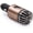 Matte Copper, variant on Car Air Purifier Ionizer - 12V Plug-in Ionic Anti-Microbial Car Deodorizer with Dual USB Charger - Smoke Smell, Pet and Food Odors, Allergens, Viruses Eliminator for Car (Matte Silver)