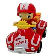 Ryans World Racer Car Pizza Delivery Scooter Red Push Car Toy