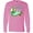 Azalea, variant on Inktastic Reading is Magical Dragon Green Dragon with Book Long Sleeve T-Shirt