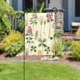 thumbnail image 5 of Watercolor Wild Flowers Meadow on Pastel Yellow Background Welcome Garden Flags, 12 x 18 Inch Double Sided Outdoor Yard Flags Waterproof For Home Outside Patio Lawn Porch, 5 of 6