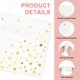 thumbnail image 2 of Uxcell 100Pack Servilletas de Papel de Cóctel Five Star para Fiestas y Eventos[Blanco], 2 of 6