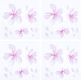 thumbnail image 6 of 8Sets 4Styles Butterfly Car Stickers White Flower Reflective Butterflies Decal Waterproof Viny Film Vehicle Decals Outdoor Bumper Stickers, 6 of 9