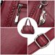 thumbnail image 3 of Bolso de hombro tipo hobo para mujer con correa para el hombro, bolso de hombro, bolso de mano hecho de PU, desechable, 3 of 7