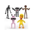 thumbnail image 3 of Serie de juegos Color Hong Colección Friends Adornos de monstruos rojos, morados, rosados y amarillos compatibles con bloques Lego, 3 of 6