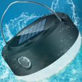thumbnail image 4 of Camping Tent Light Rechargeable Solar Backpacking Hiking Led Lantern Flashlight black, 4 of 11