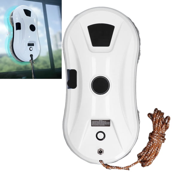 Robot De Limpieza De Ventanas Inteligente Con Gran Succión, Spray Automático De Agua Para Limpieza De Ventanas, Control Remoto