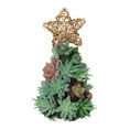 thumbnail image 1 of Árbol de Navidad de PVC epoxi con estrellas para escritorio G, 1 of 7