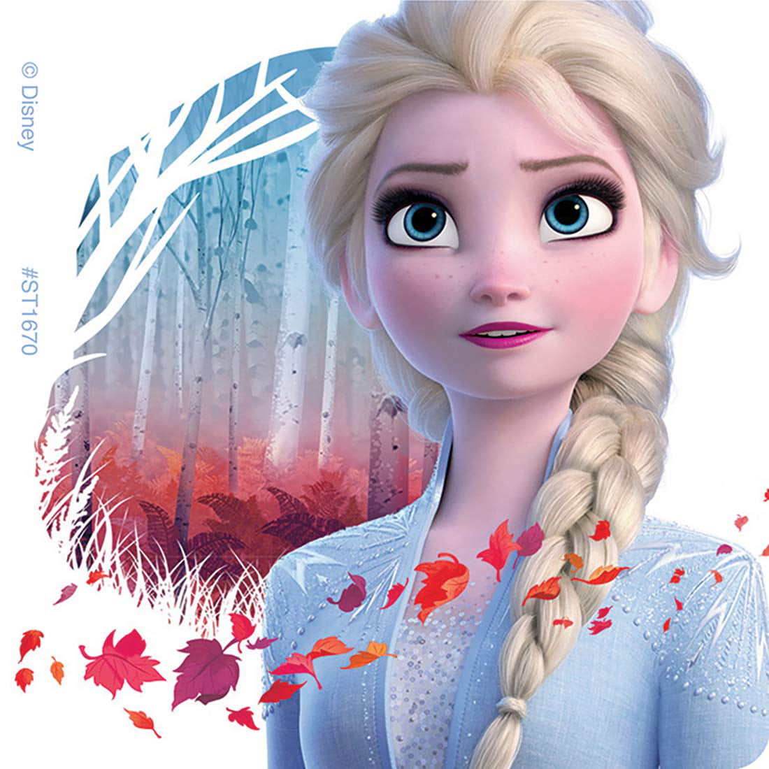 Frozen Shaped Stickers x 10 - Elsa/Anna/Olaf/Kristoff/Sven - Birthday  Favours