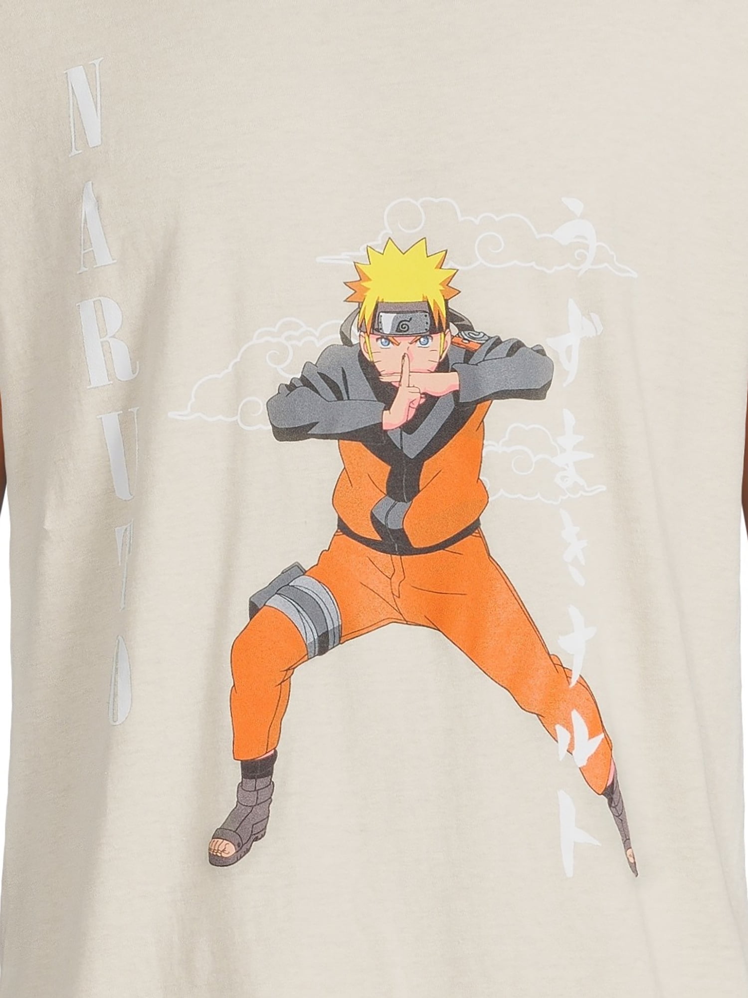Naruto Shippuden Men's Graphic Tees 2-Pack S-3XL Anime T-Shirts