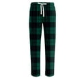 thumbnail image 3 of LNZGNM Men's Sleep Pant Elastic Waist Drawstring Prints Sleep Pants Soft Baggy Lightweight Pj Bottom Fashion Sleeping Sleepwear,Dark Green M, 3 of 6