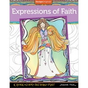 Design Originals Expressions Of Faith Adult Coloring Book
