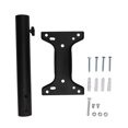 thumbnail image 1 of Satellite Roof Mount Kit Black Stainless Steel Weather Proof Satellite Pole Mounting Bracket for Starlink V2 for Starlink Internet Kit Satellite, 1 of 4