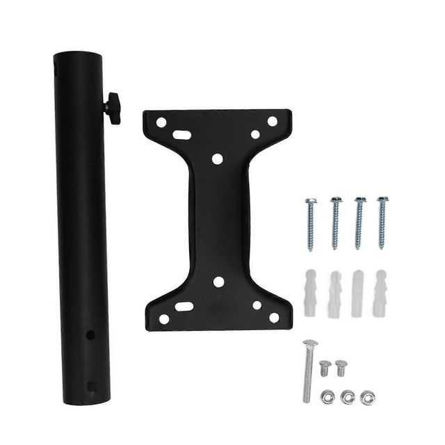 Satellite Roof Mount Kit Black Stainless Steel Weather Proof Satellite Pole Mounting Bracket for Starlink V2 for Starlink Internet Kit Satellite