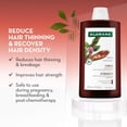 thumbnail image 3 of Klorane Strengthening Shampoo with Quinine and Edelweiss - Reduce Hair Thinning & Breakage - Strengthens & Revitalizes, 13.5 fl oz, 3 of 9