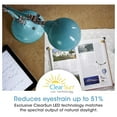 thumbnail image 3 of LED Desk Lamp Turquoise - ClearSun Tech, 3 Brightness, USB Port, Adjustable - Reading, Office, Bedroom Lighting, 3 of 5