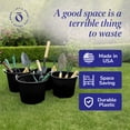 thumbnail image 5 of Homz 17 Gal Plastic Open Storage Round Utility Tub with Handles (3 Pack), 5 of 10