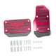 thumbnail image 5 of Juego de 2 cubiertas para pedales de freno de coche, almohadillas premium para pedales de coche, se reemplazan fácilmente. Rojo, 5 of 9
